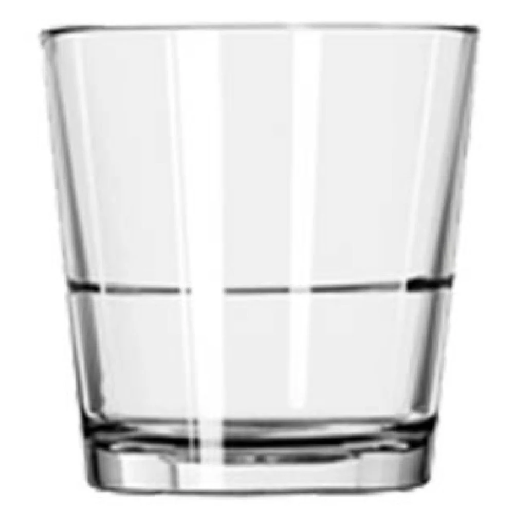 Libbey 15769 12 Oz Double Old Fashion Glass Clear DuraTuff Glassware