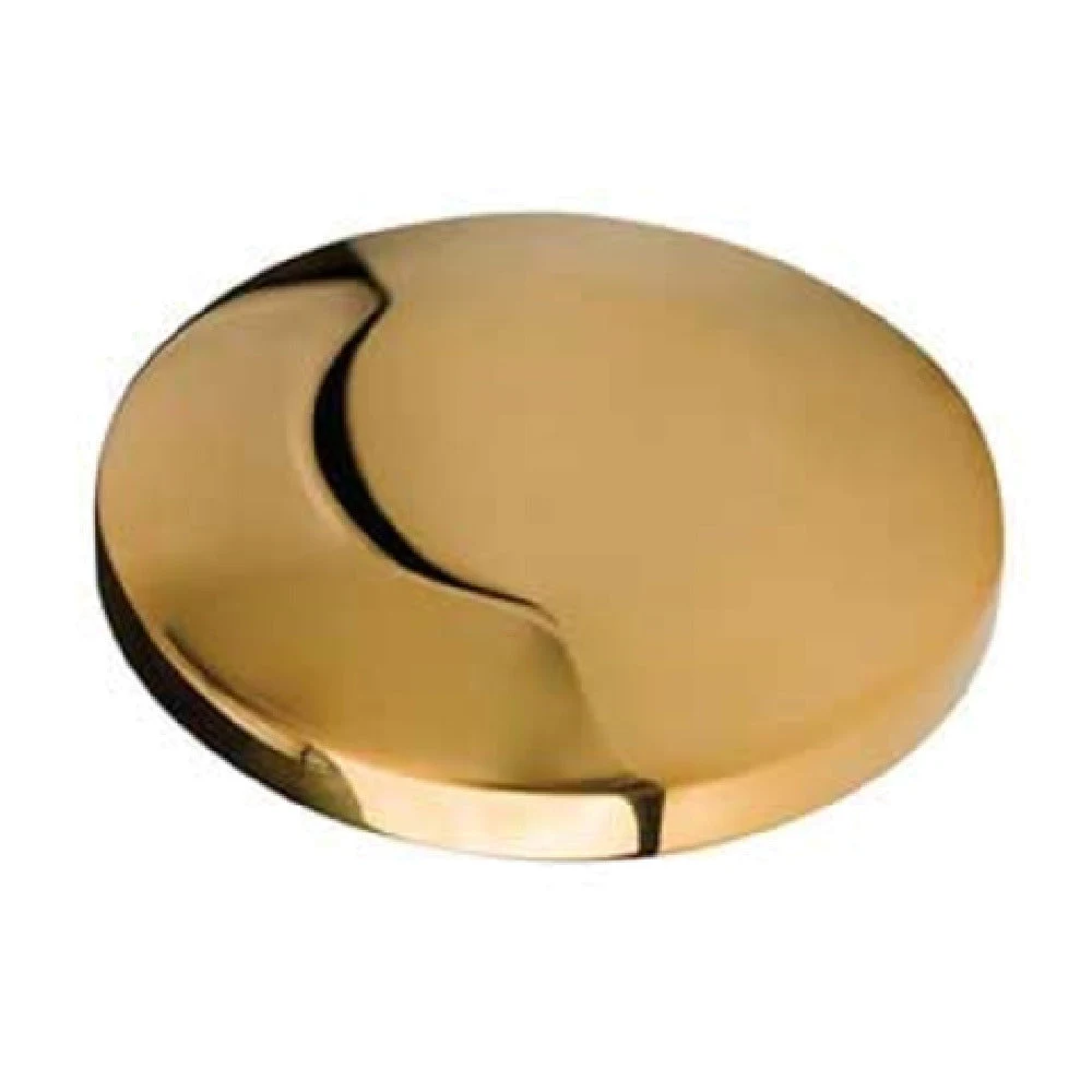 Micro Matic D12-PVD 3 Inch Tower Cap Brass Finish for Draft Beer Systems