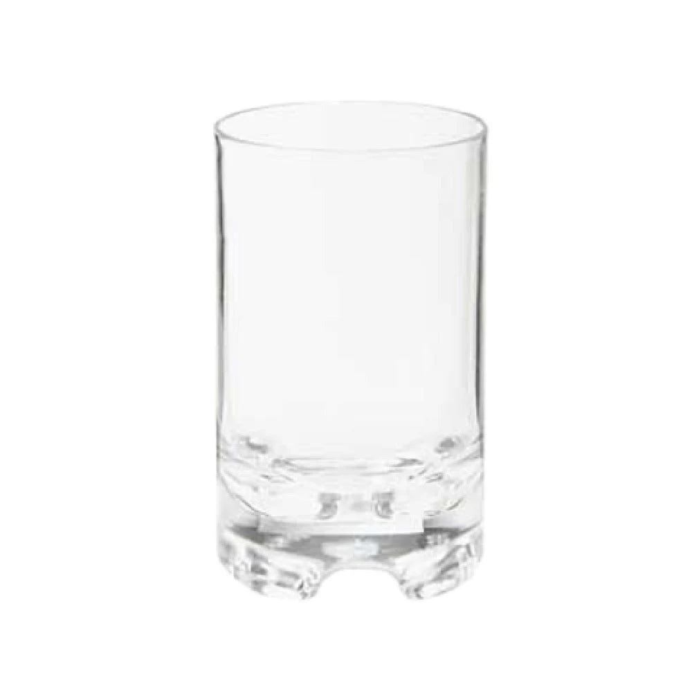 GET Enterprises SW-1424-1-SAN-CL 12 Oz Roc N Roll Rocks Glass SAN Clear 2 Dozen Packs