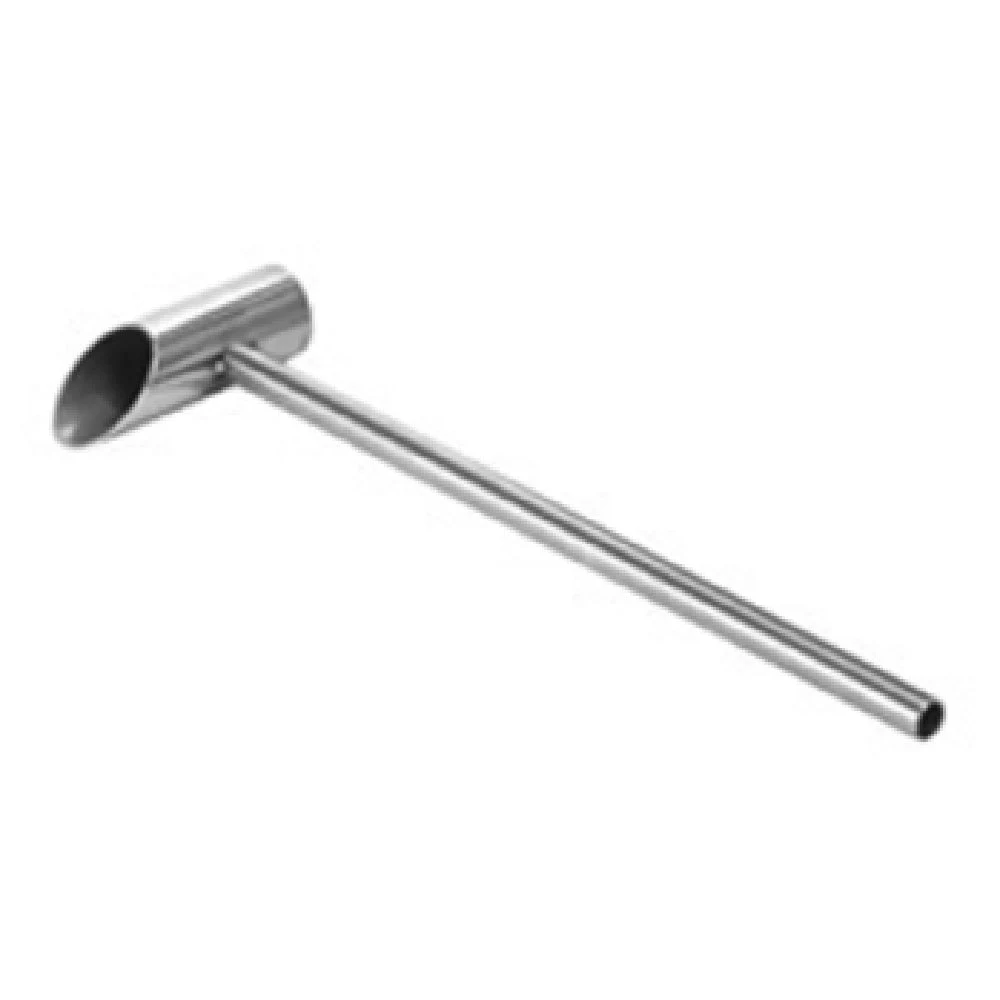 Winco CCM28-P5 Stainless Steel Sugar Spoon with Ergonomic Handle