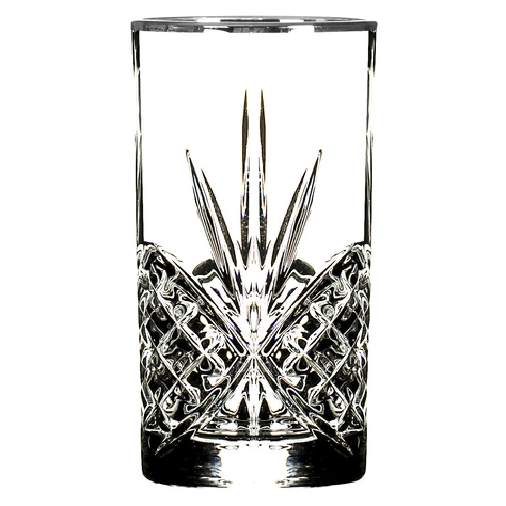 Hospitality Brands HGS25437-016 12.25 Oz Platinum Rimmed Glass Handwash Only