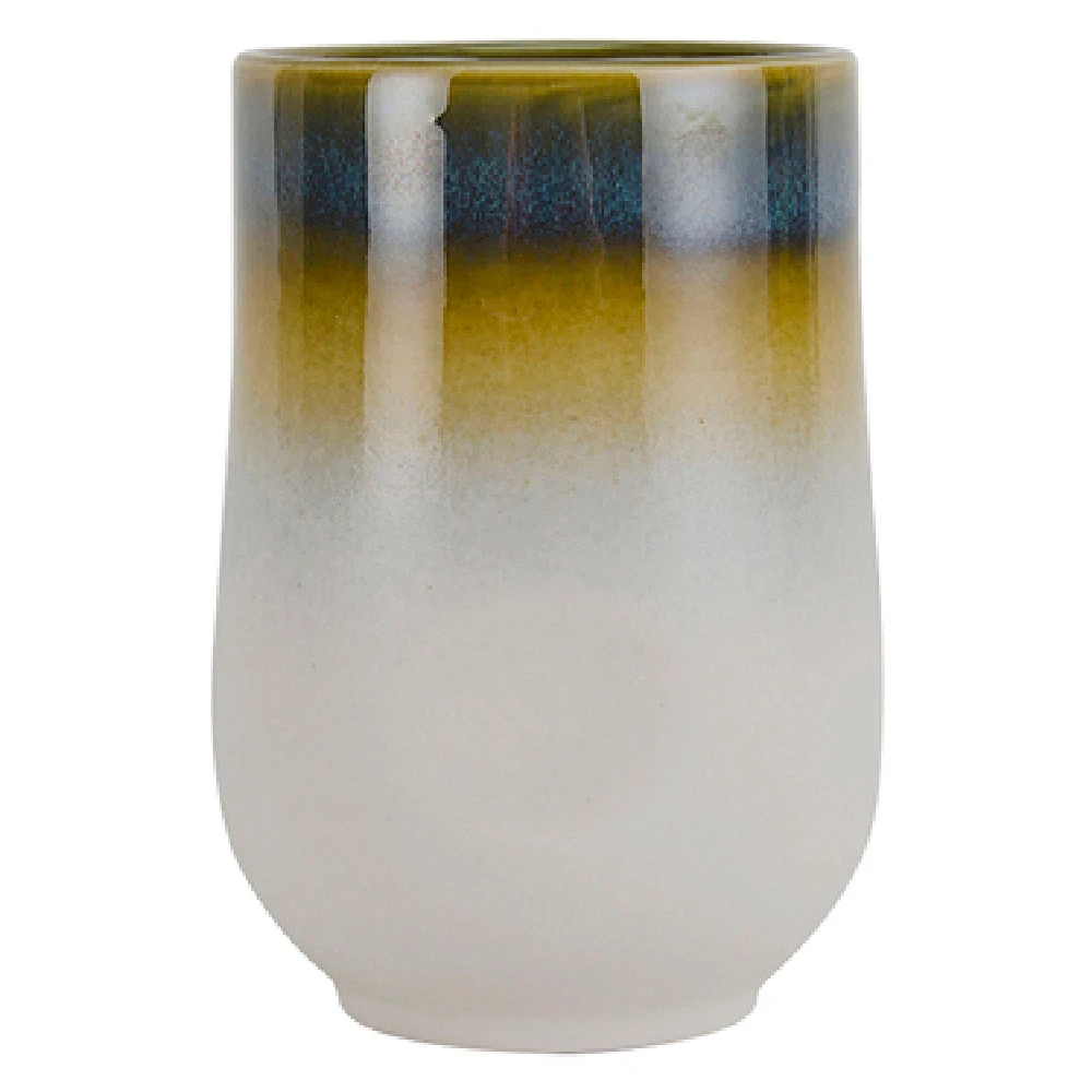 Tuxton GAK-151 10 Oz Ceramic Cocktail Tumbler Round Lead-Free Sanitary