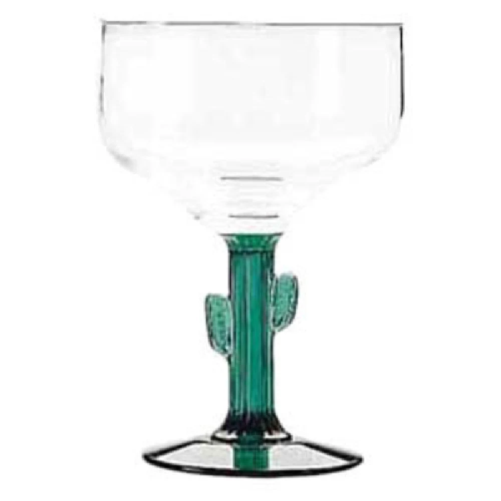 Libbey 3620JS 16 Oz Cactus Margarita Glass Juniper Stem Specialty Glassware