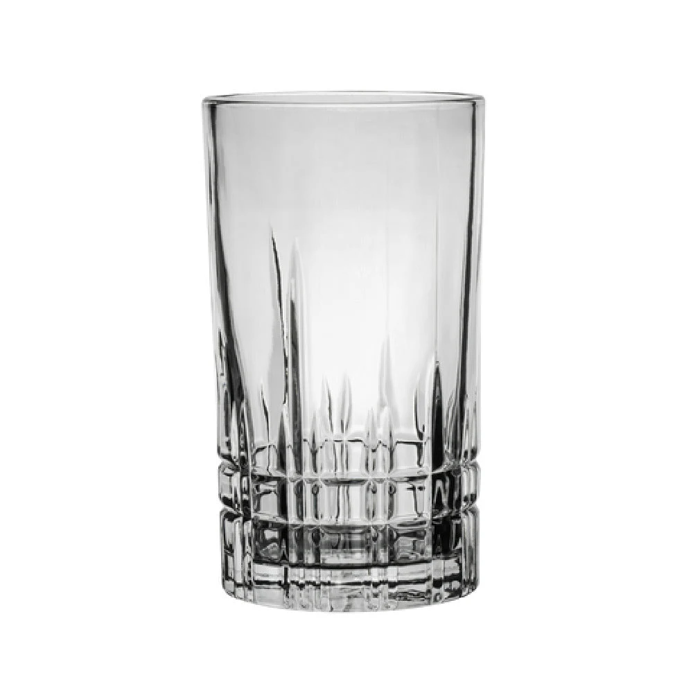 Steelite 6447BW011 11.5 Oz Highball Glass with Richfield Design