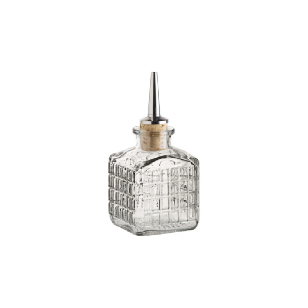 Steelite UR90242 5.25 Oz Dash Bottle Soda Lime Clear - Bitter Dash Bottle