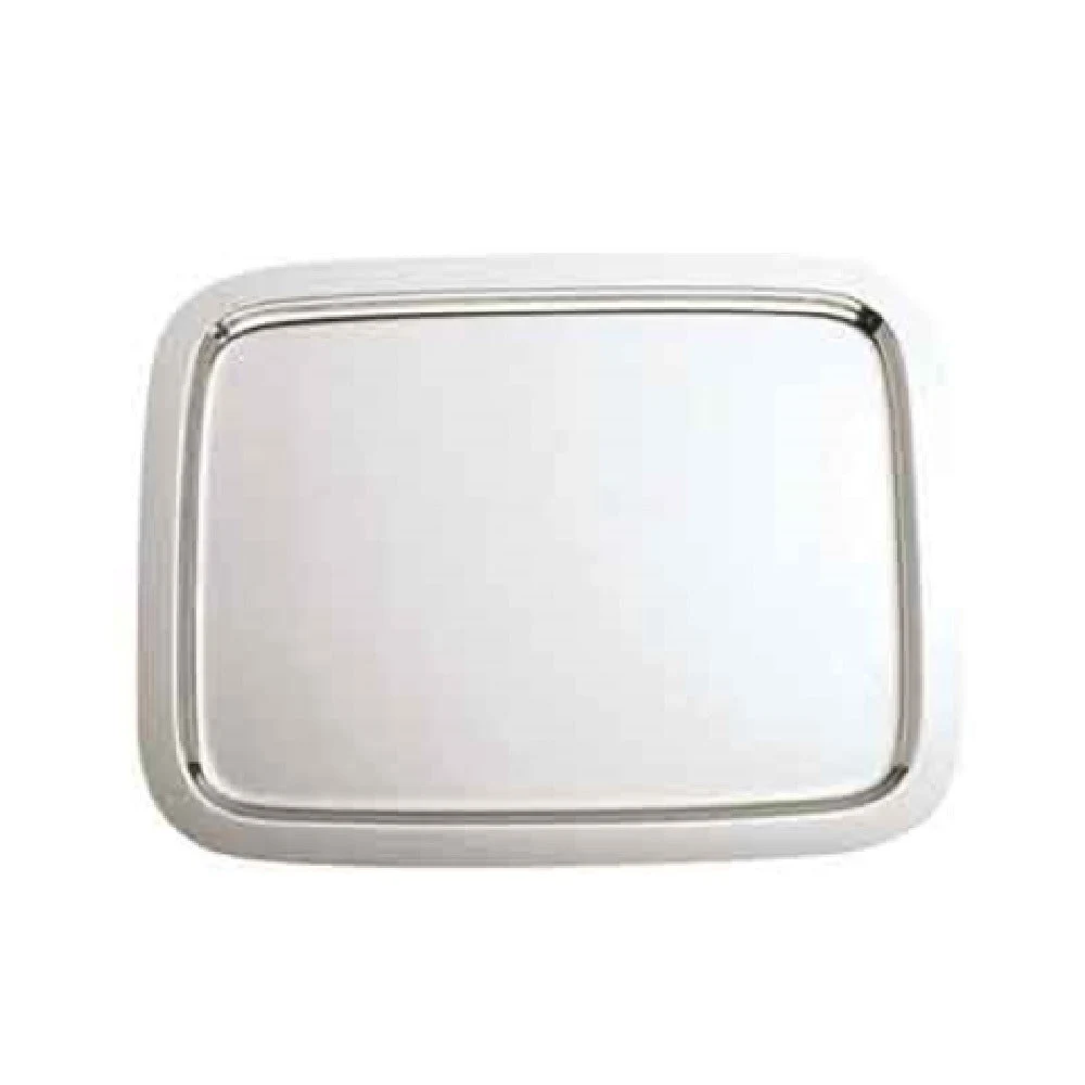 BauscherHepp 13.3058.5260 20-11/16 Inch Length Rectangular Banquet Tray Silver Plated Stainless Steel