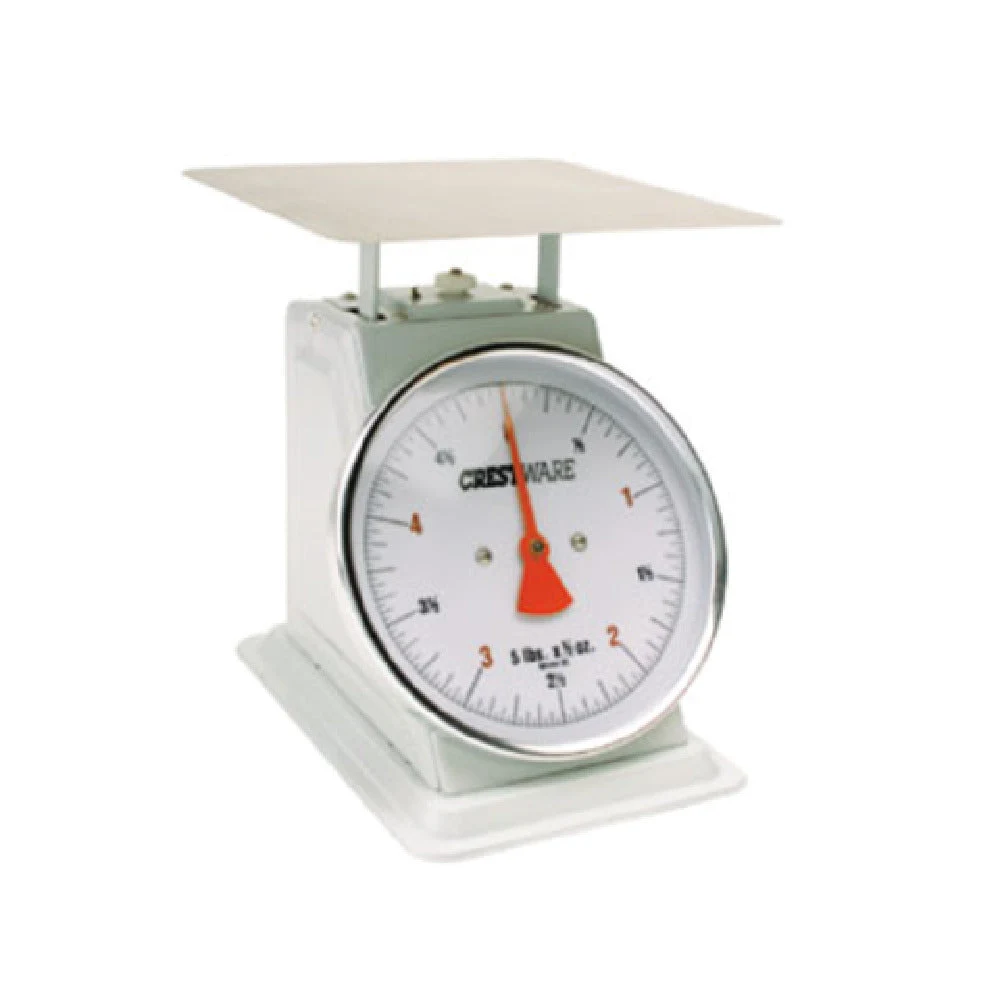 Crestware SCA802 2 lb x 1/8 Oz Enameled Portion Control Scale Dial