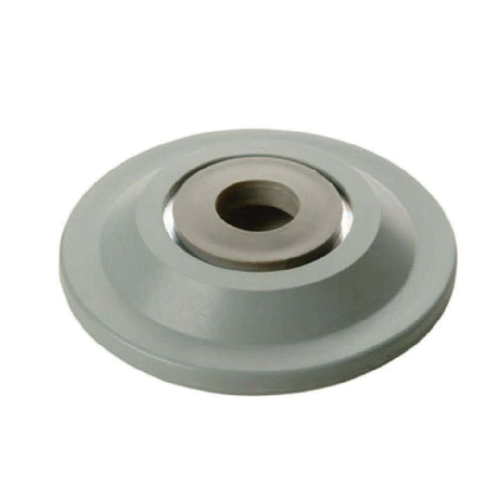1880 Hospitality FBUMP5 5 Inch Diameter Non-marking PVC Donut Bumper Gray