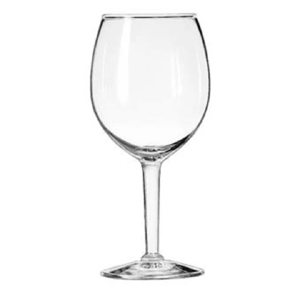Libbey 8472 11 Oz. White Wine Glass Safedge Rim Guarantee Stemmed Glass 24 Packs