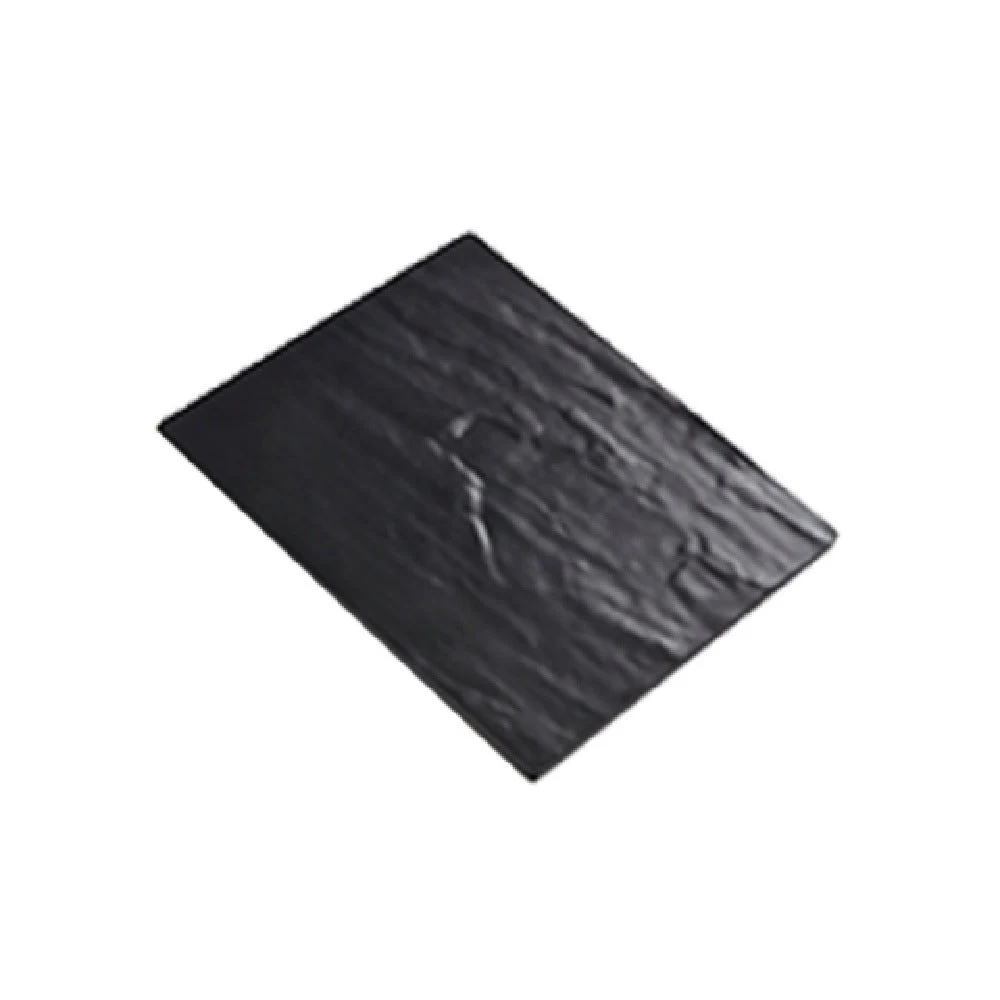 American Metalcraft FSLT10 10 Inch Rectangular Platter Melamine Faux Slate