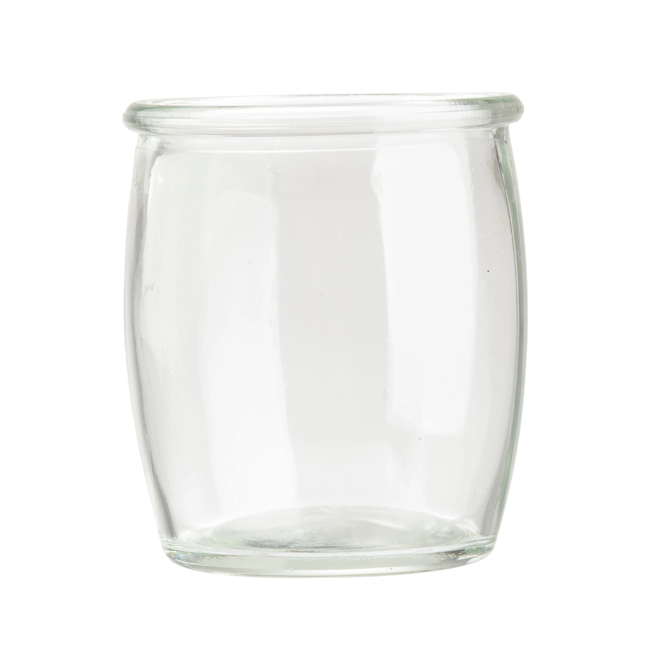Tablecraft FLGLASS4 4 Oz Vintage Style Glasses Clear Glass Pack of 4