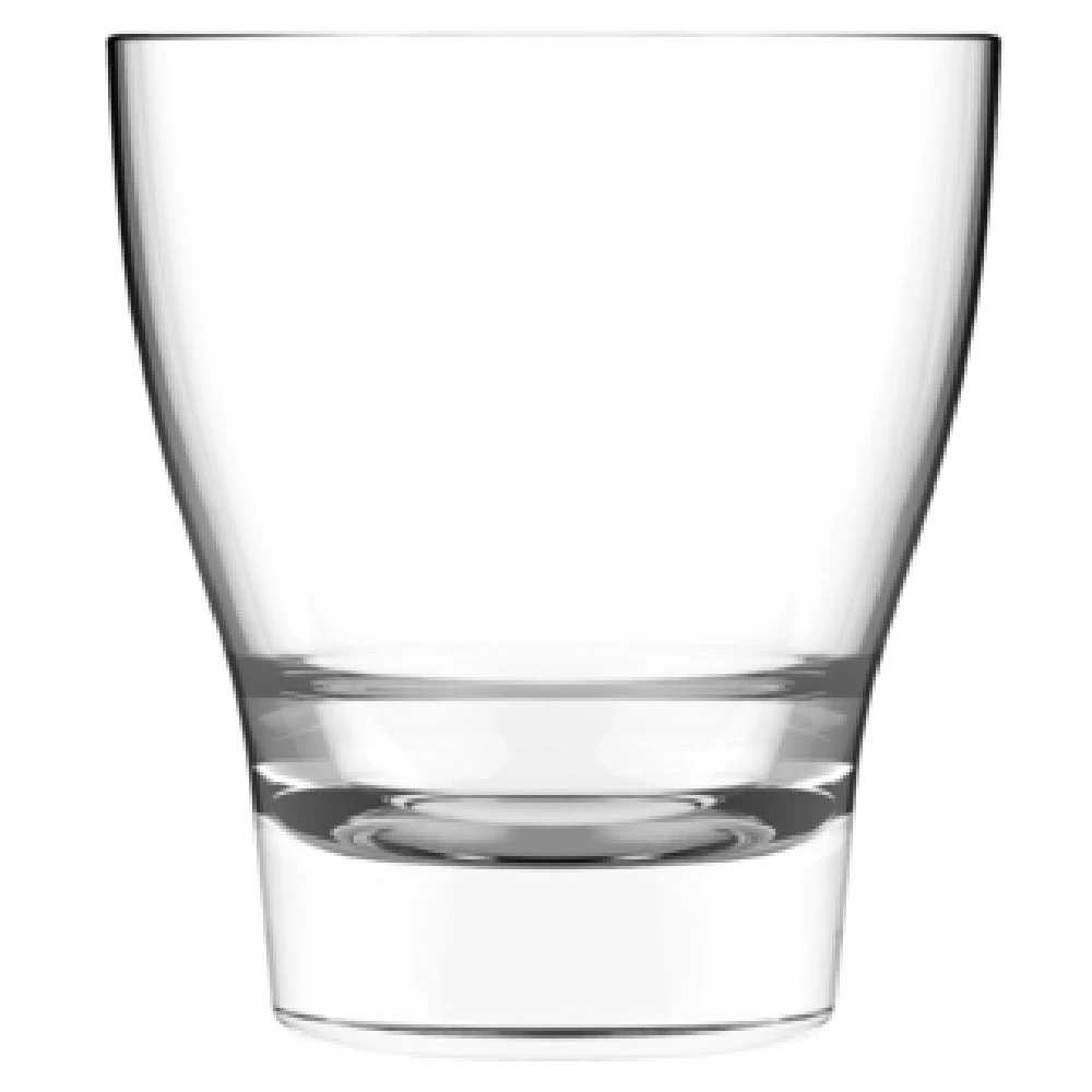 Arc Cardinal N0531 9 Oz Soda Lime Glass with Arcoroc Urbane Rocks - 12 Packs