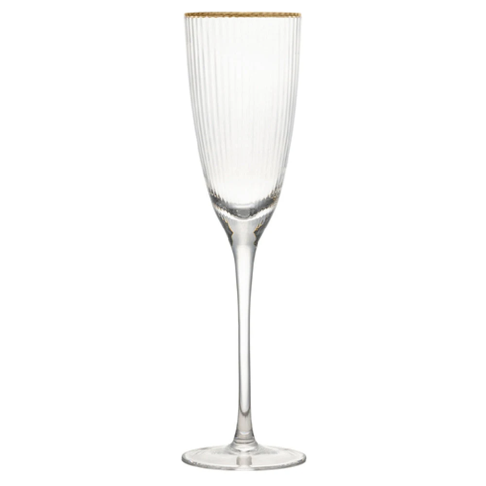 Ten Strawberry Street MRKLG-CHMPN Champagne Flute Glass 12 Oz. 2-3/4