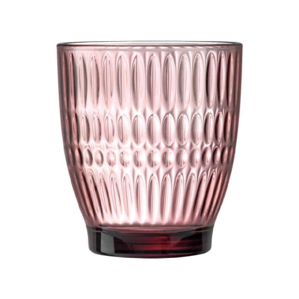 Arc Cardinal V8712 12 Oz Glass Arcoroc Rock Dew Pink Case Packs