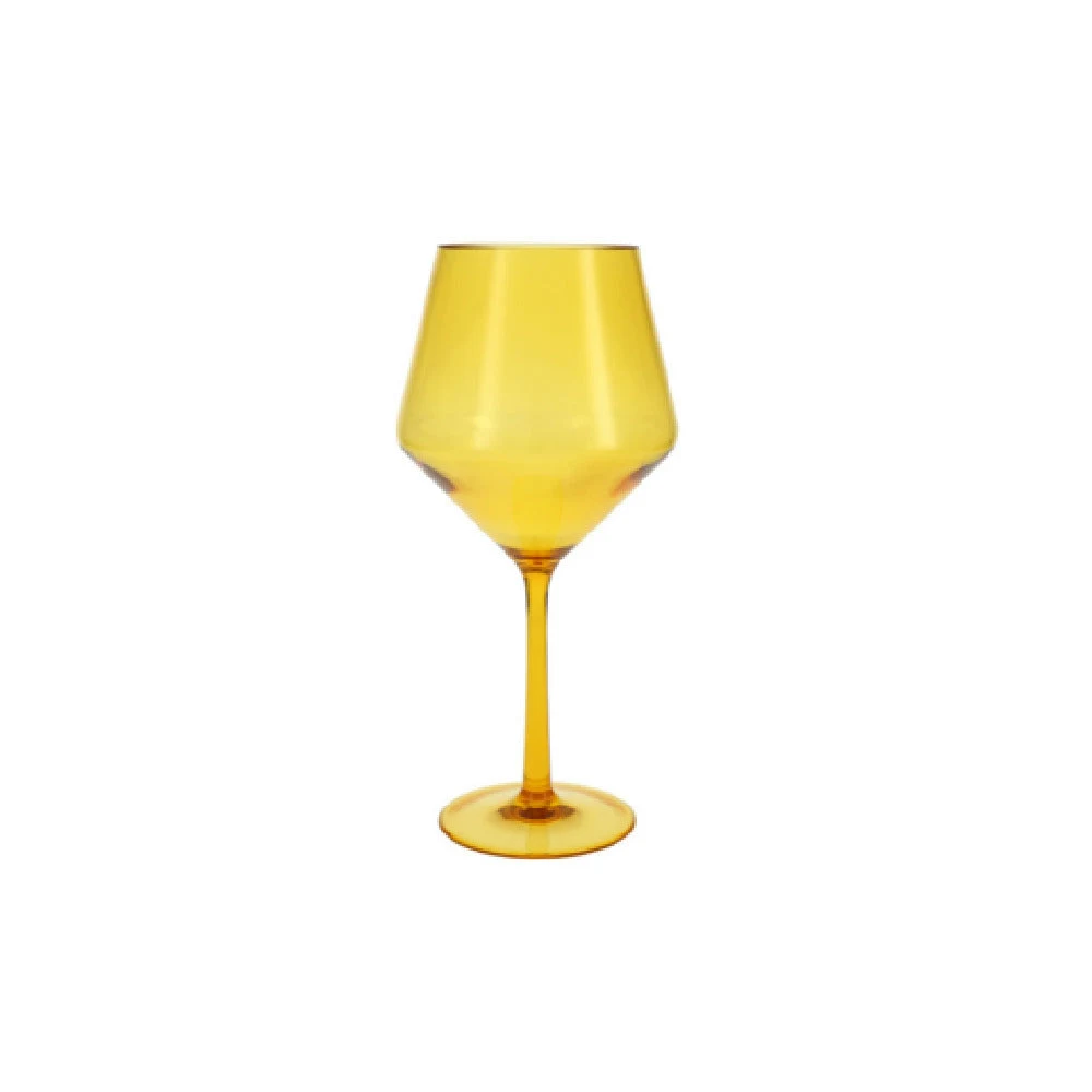 Fortessa PS.SOLE.YS.01 22 Oz SOO Sole Cabernet Sun Glass Yellow Glassware