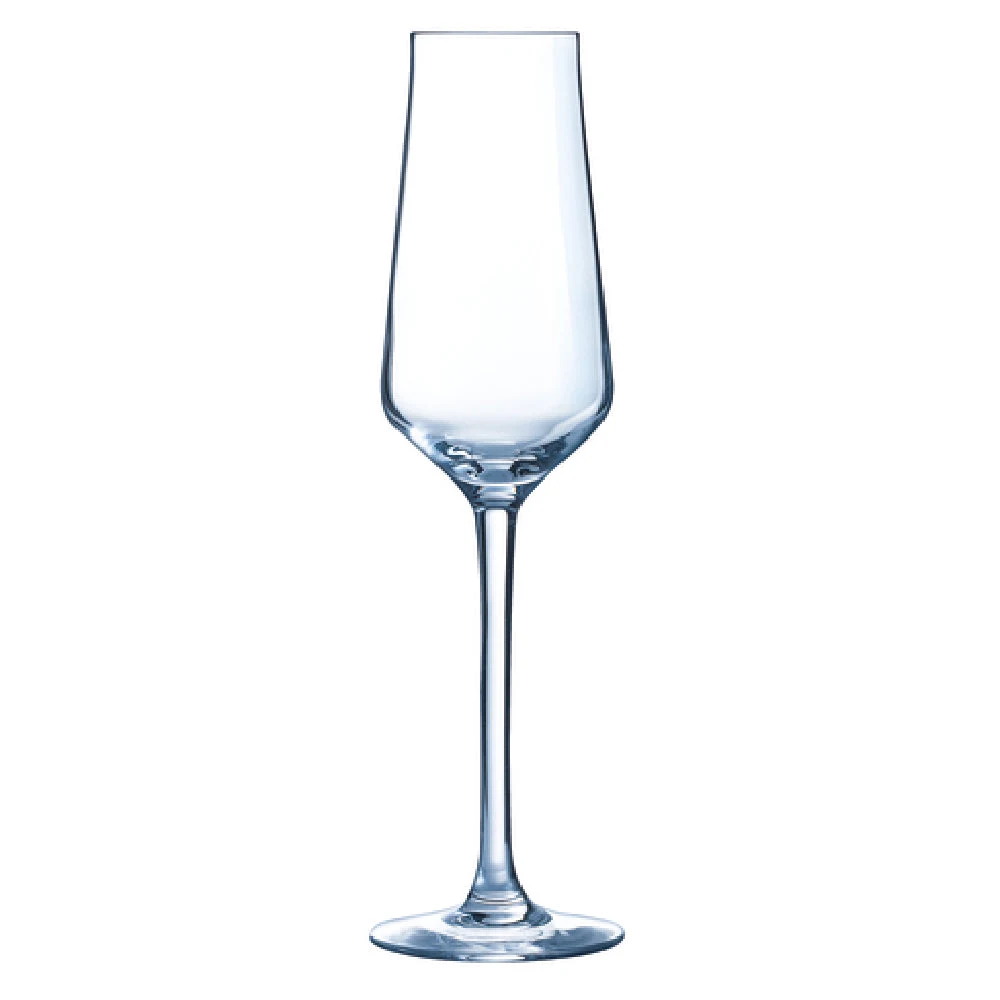 Arc Cardinal J8907 8 Oz Champagne Glass Lead Free Crystal Stackable Flute