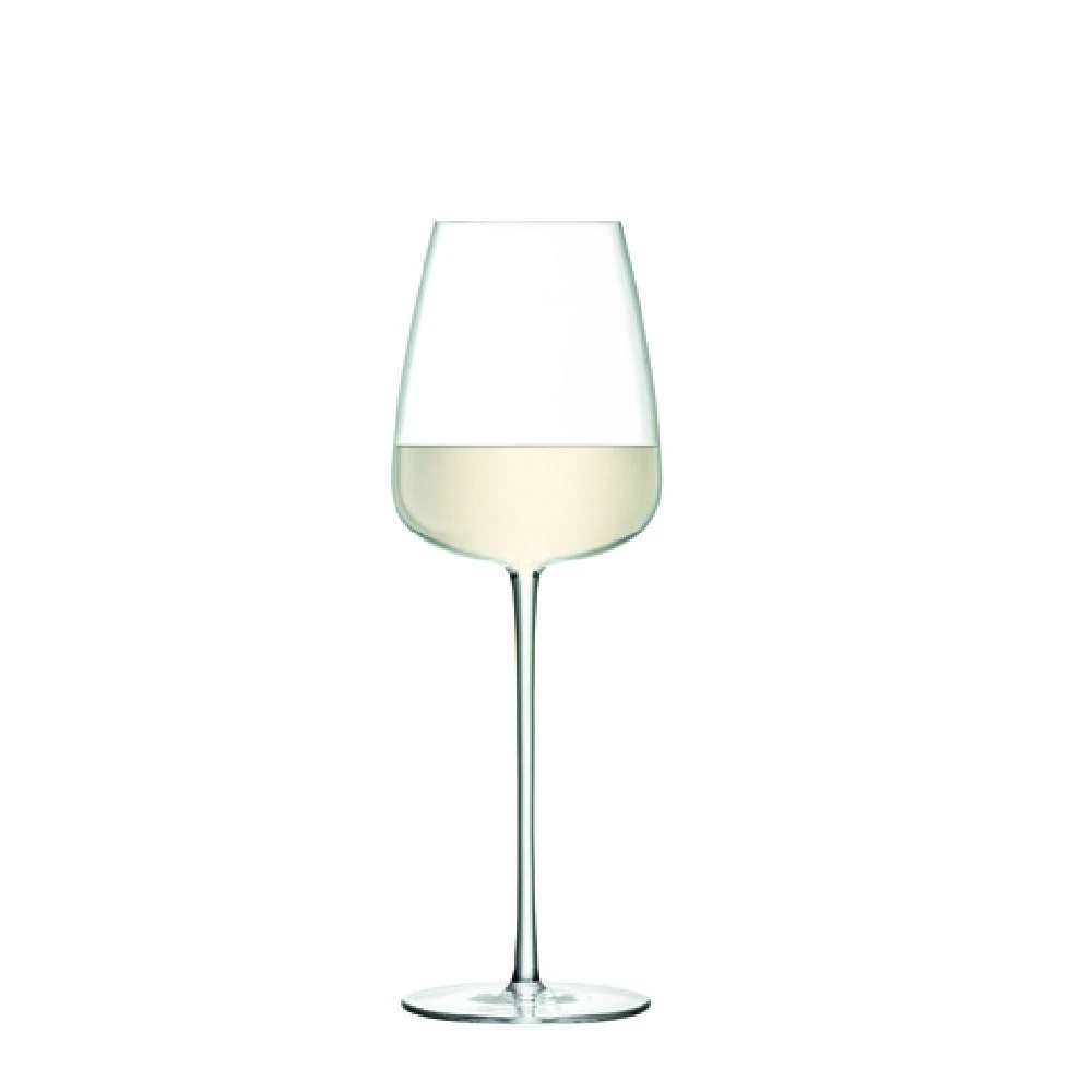Hospitality Brands HGLWU06-002 16.5 oz Handmade White Wine Glass Ultra Fine Crystal