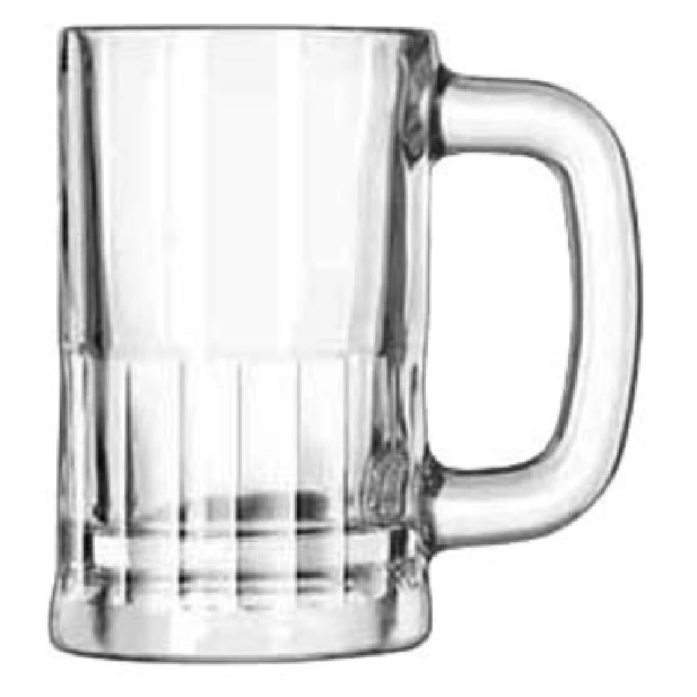 Libbey 5364 12 Oz Clear Glass Beer Mug Commercial Drinkware 12 Packs