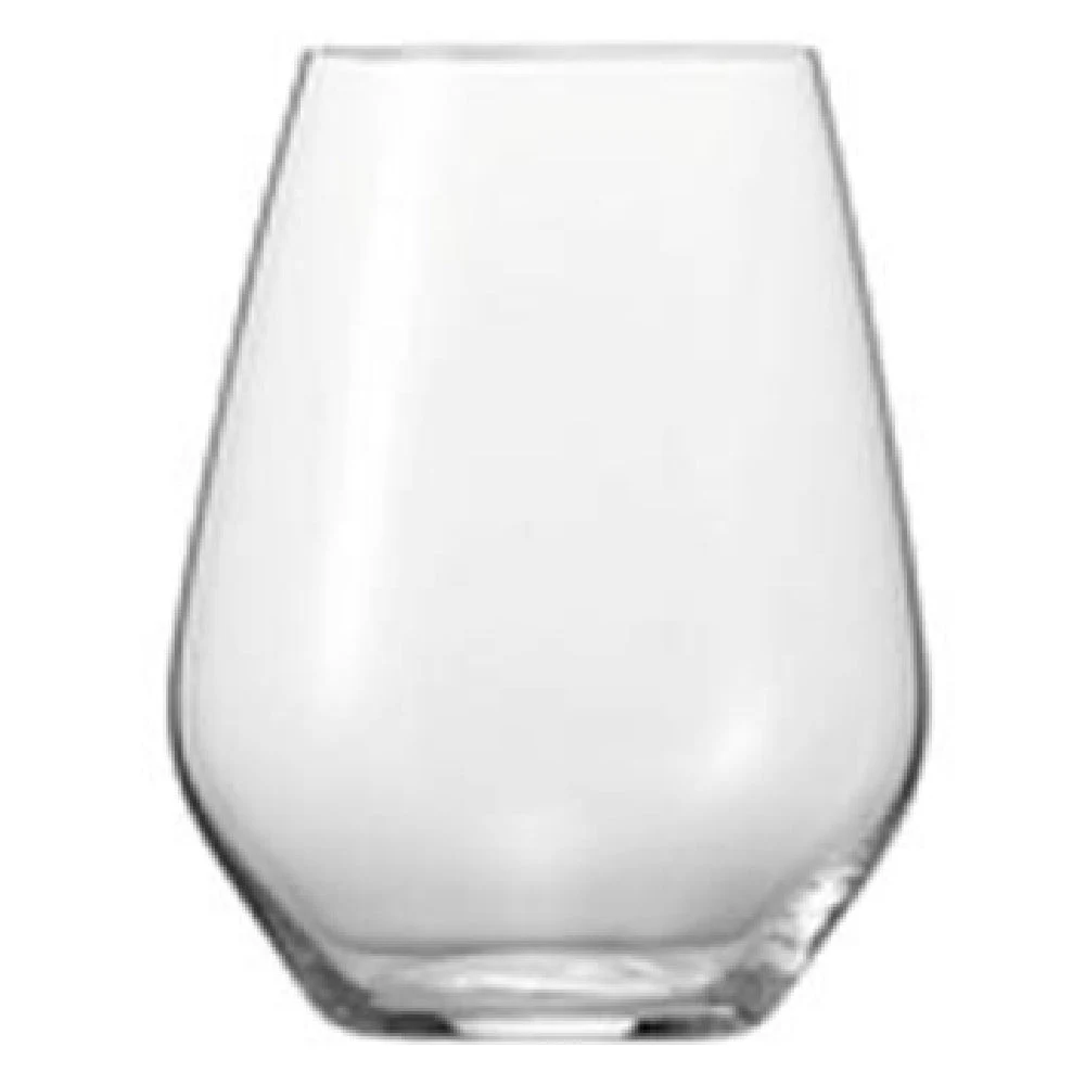 Libbey 4808002 14-1/4 Oz Stemless White Wine Glass Break Resistant Crystal