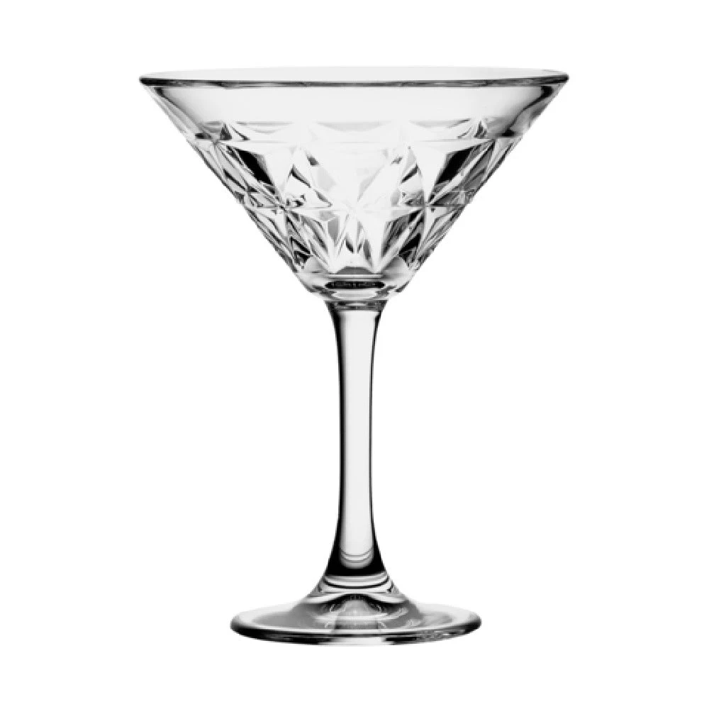 Steelite P440453 7.5 Oz Martini Glass to Cocktail Glass Soda Lime
