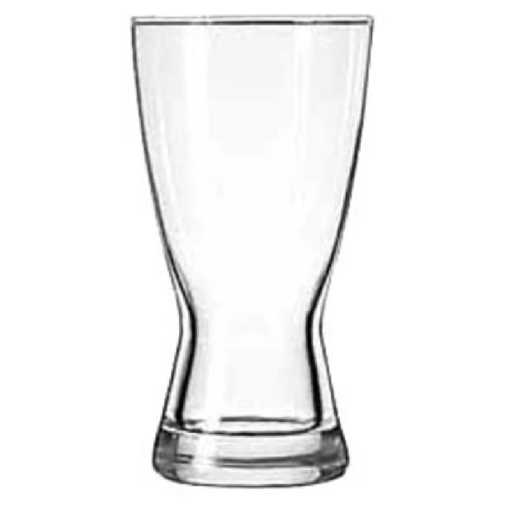 Libbey 1181HT 12 Oz Pilsner Glass Safedge Rim Guarantee Heat Treated Glass