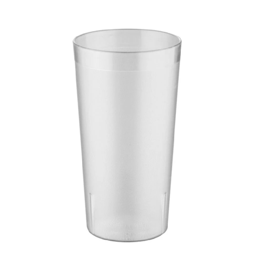 CAC China BVPT-32CL 32 Oz Plastic Tumbler Pebbled Clear BPA Free 2 Dozen Packs