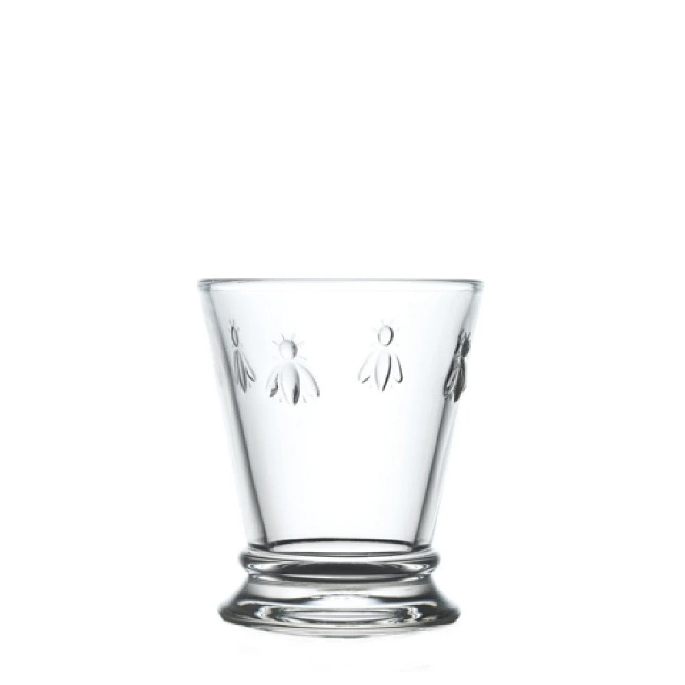 La Rochere North America 614001 3.00 Inch Clear Durable Bee Mini Tumbler Lead Free Glass