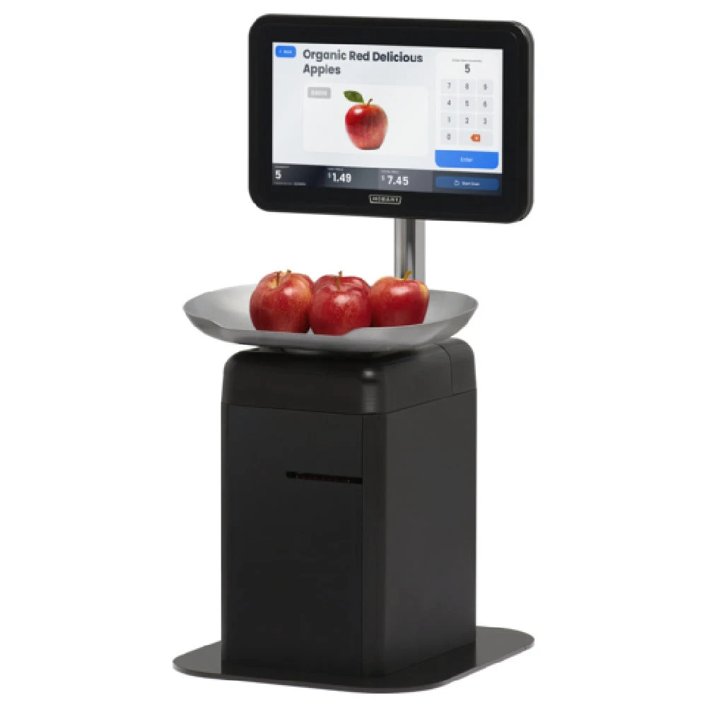 Hobart FS-3E0 14 Inch Self-Serve Scale with Integrated Printer and Bowl