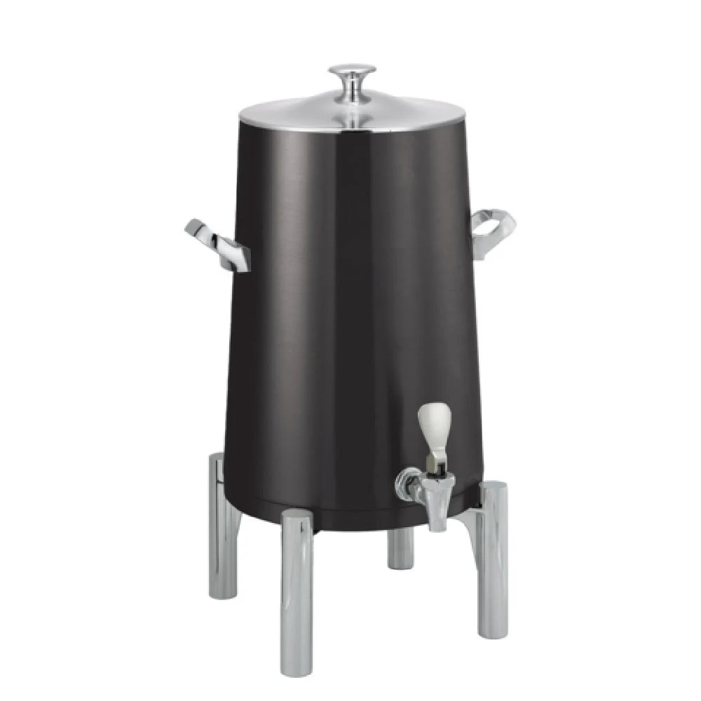 Service Ideas URN50VBXRNCL 5 Gallon Vacuum Insulated Urn Black Onyx