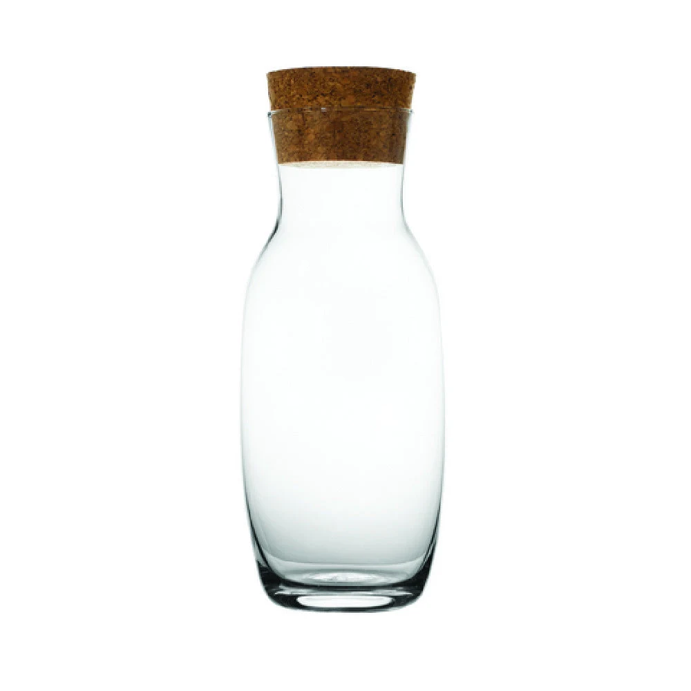Hospitality Brands HGK76100-001 33.8 Oz Glass Decanter Carafe with Cork