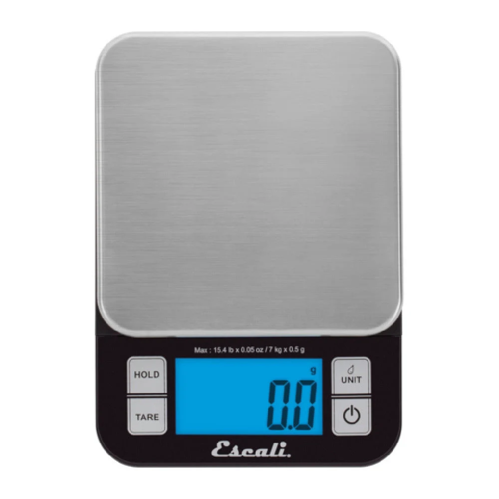 CFS Brands SCDGN15BK 5.75 Inch Stainless Steel Digital Portion Scale Black