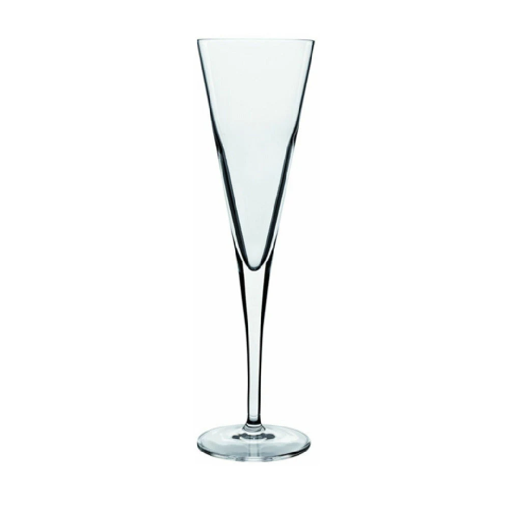 BauscherHepp 10567/01 5.5 Oz. Flute Glass Reinforced Rims Lead Free Crystal