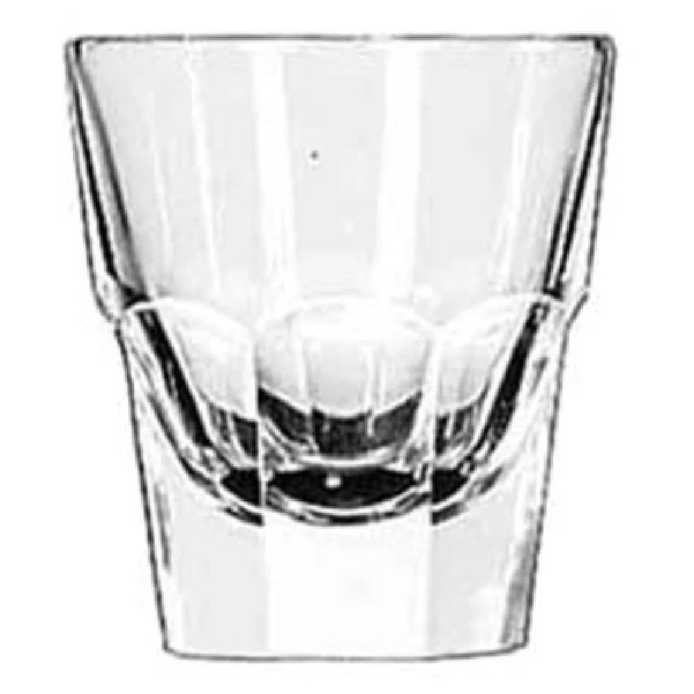 Libbey 15248 4-1/2 Oz. DuraTuff Glass Old Fashioned Rocks Glass