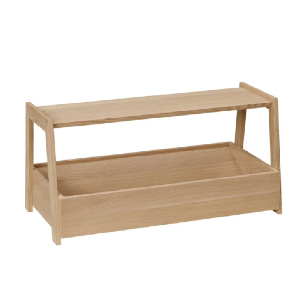Libbey APS 14020 Valo Wood Tray 2 Tiers 21-1/4