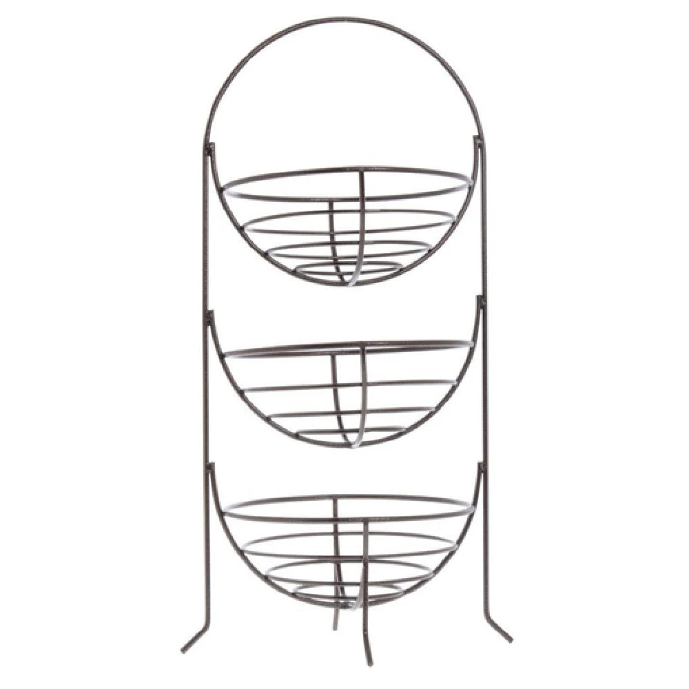 Hubert 48070 Basket Display Stand 3-tier 14