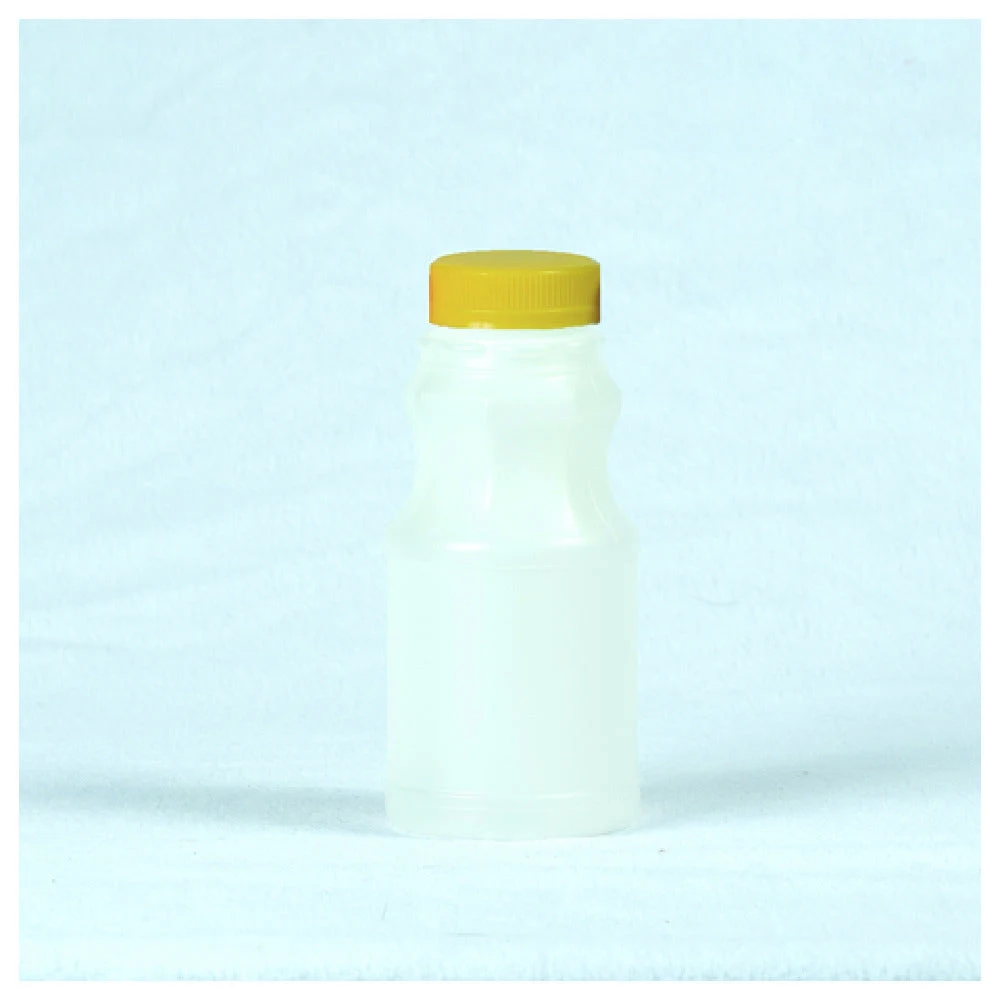 Buccaneer Container Corp 2150008070 8 Oz Juice Bottles Round with Yellow Lids