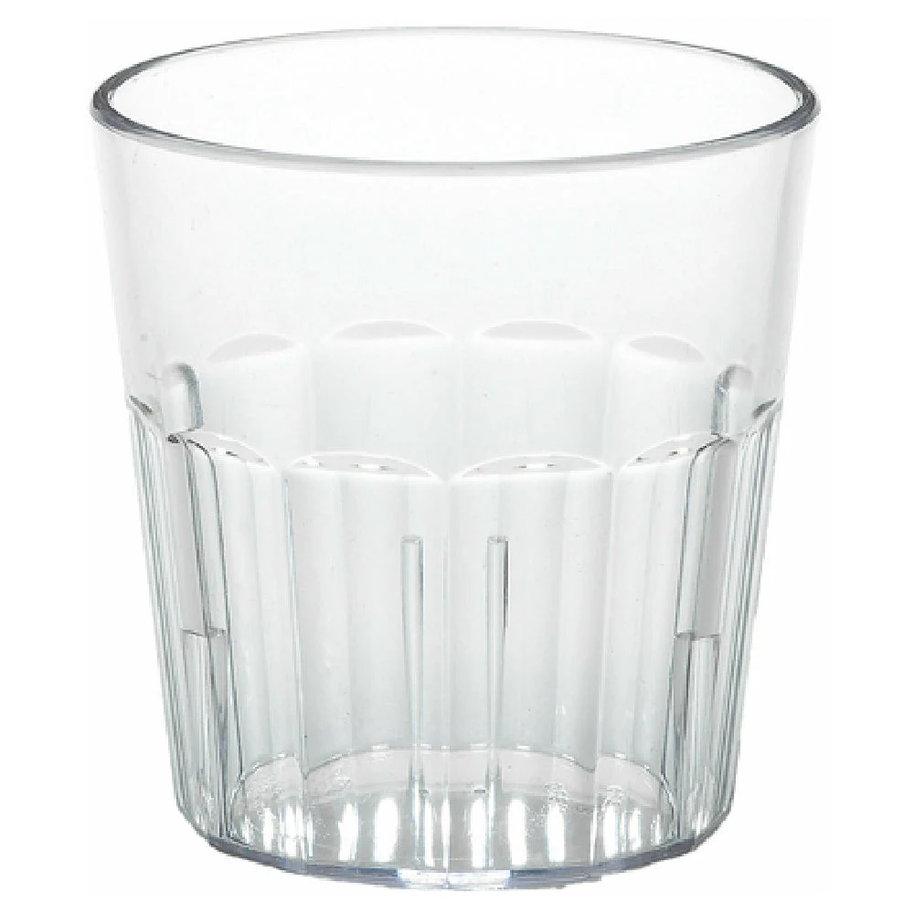 Cambro NT9152 9.3 Oz Impact Resistant Fluted Plastic Tumbler Clear