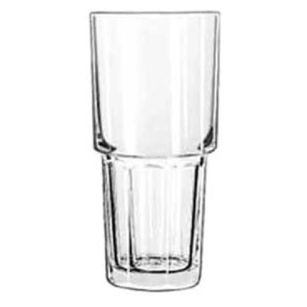 Libbey 15651 16 Oz Cooler Glass Stackable DuraTuff Glass 36 Packs