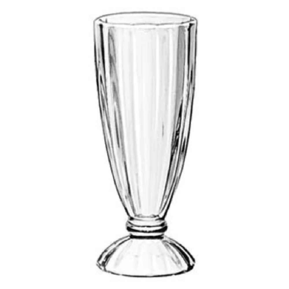 Libbey 5110 12 Oz Soda Glass Non-Tempered Clear Glass 24 Packs