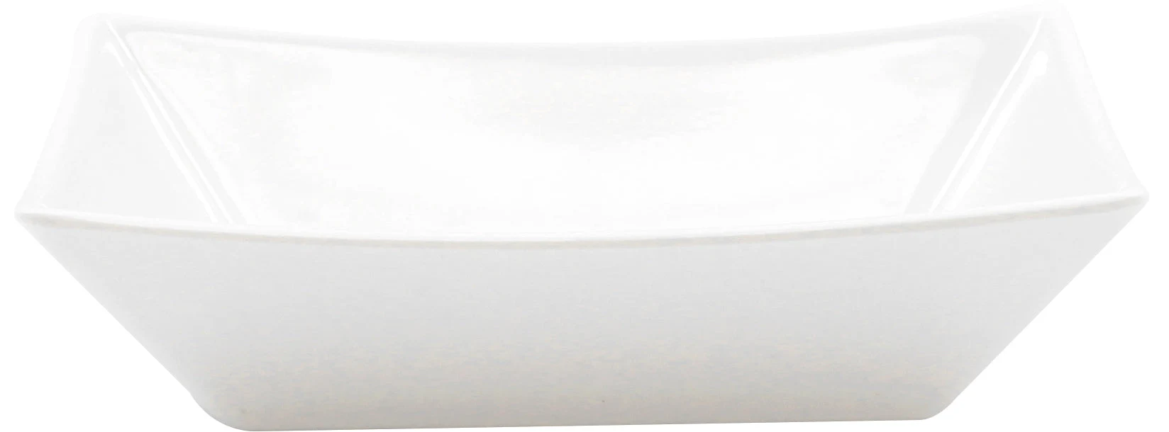 Tablecraft 20028W 6 Oz Fry Tray Melamine White Dishwasher Safe