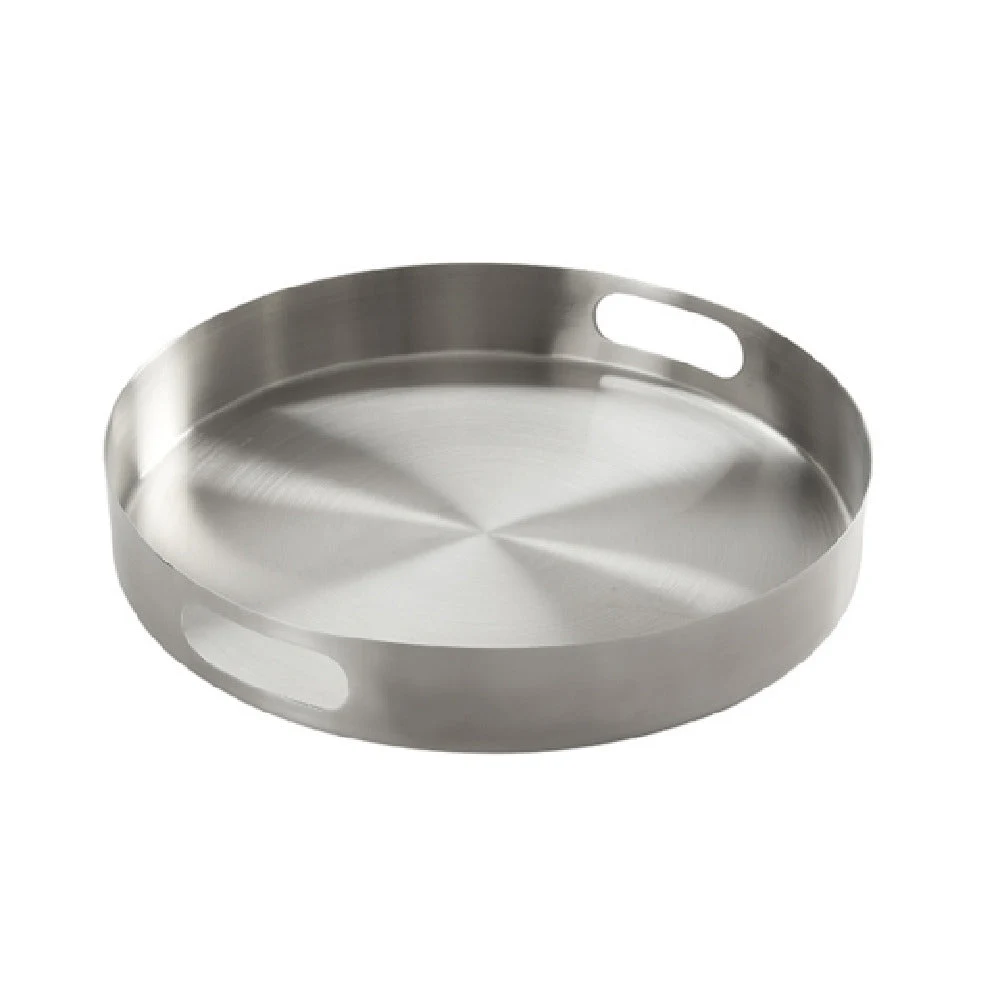 American Metalcraft STS14 14-5/8 Inch Round Serving Tray Stainless Steel