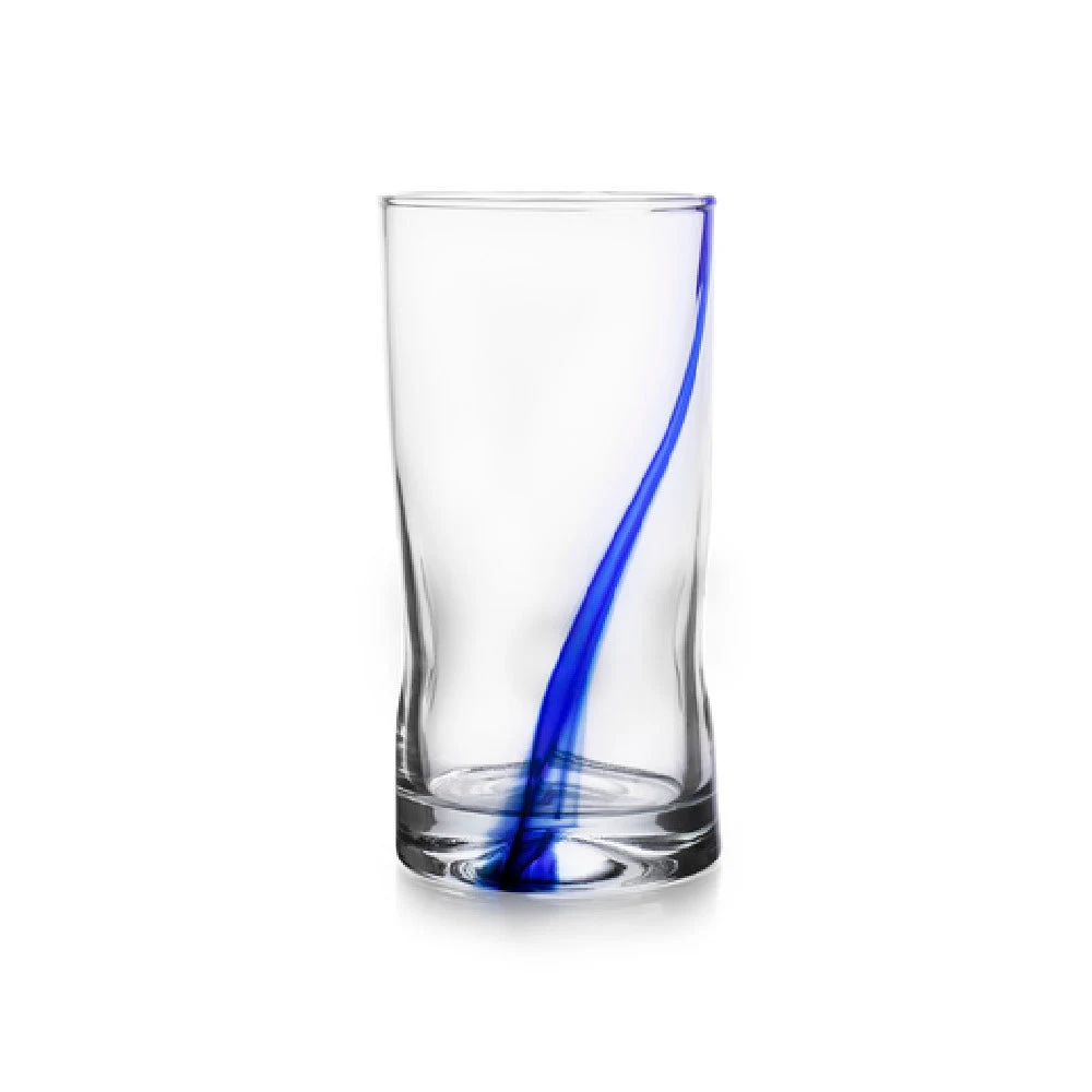 Libbey 6779B12 16-3/4 Oz Cooler Glass with Blue Ribbon Impressions
