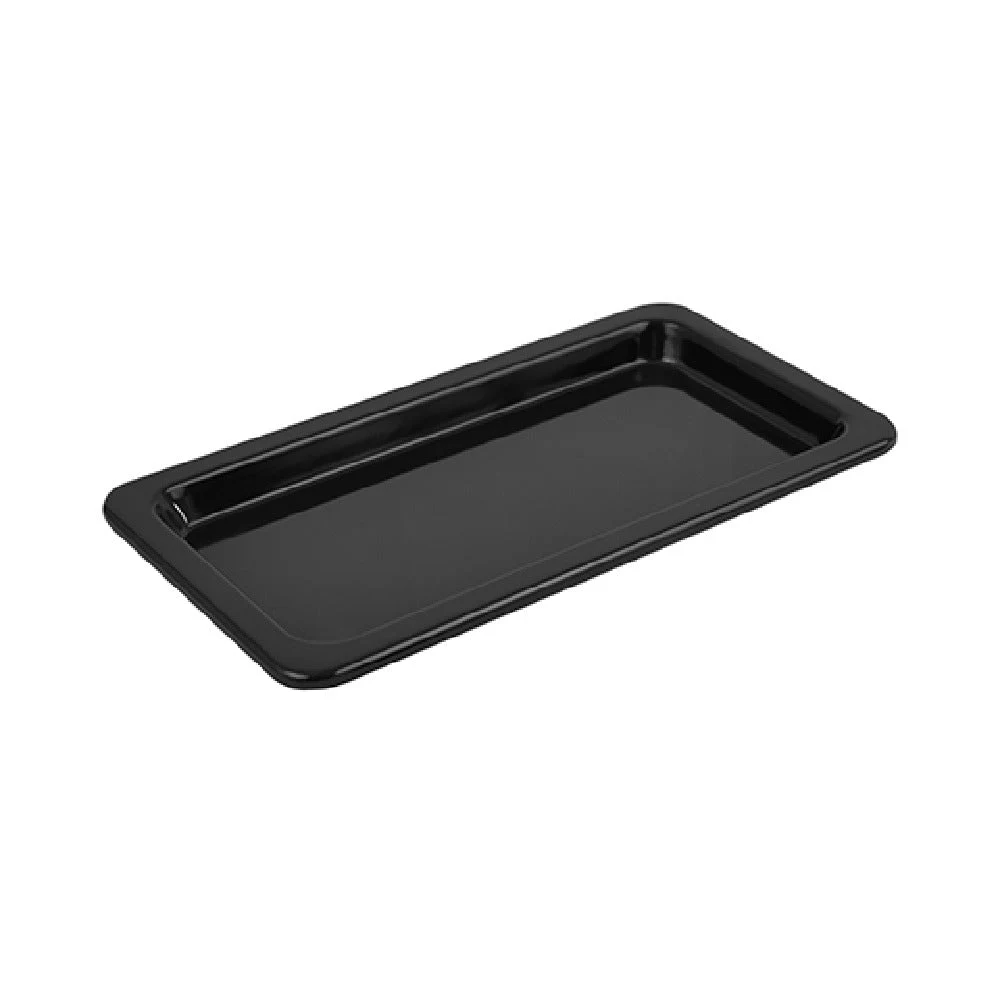 BauscherHepp TB1450 6-15/16 Inch Black Gastro Dish with silicone feet