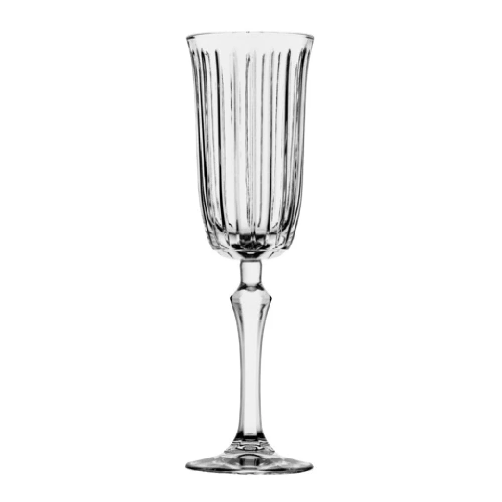 Steelite P440300 6.0 Oz Glass with Stable Base Soda Lime for Serving Sparkling Wine