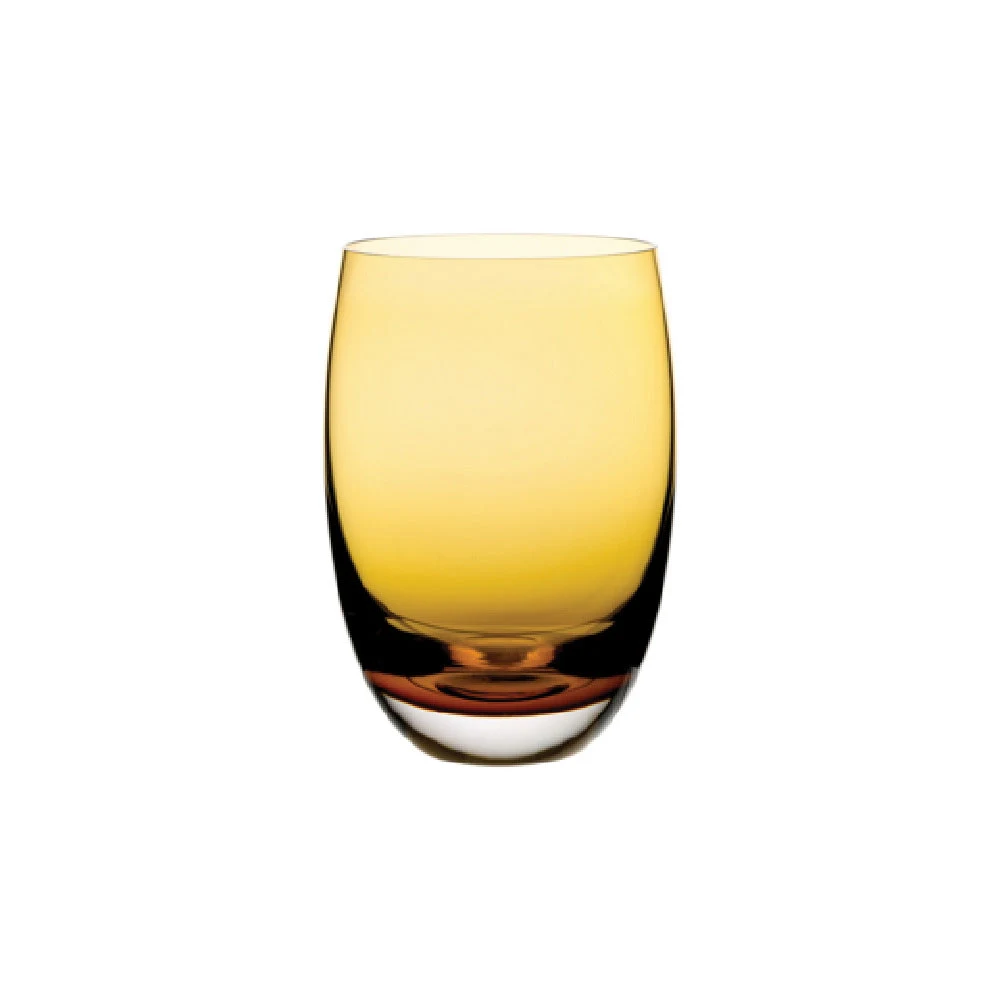 Steelite P12925A 14 Oz Tumbler Glass with Soda Lime Amber Color - 2 Dozen Packs