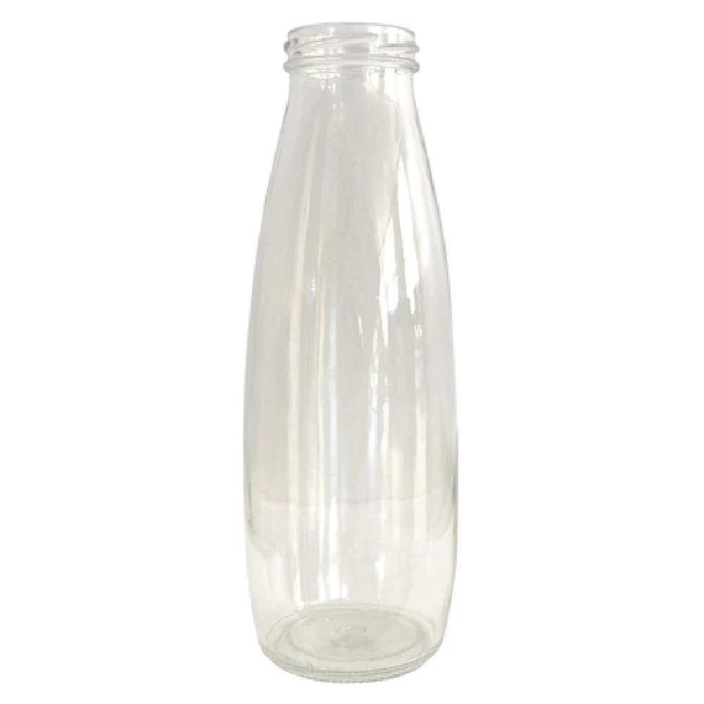 Steelite 6450BW016 17 Oz Mini Bottle Clear Non-Tempered Glass 2 Dozen Cases