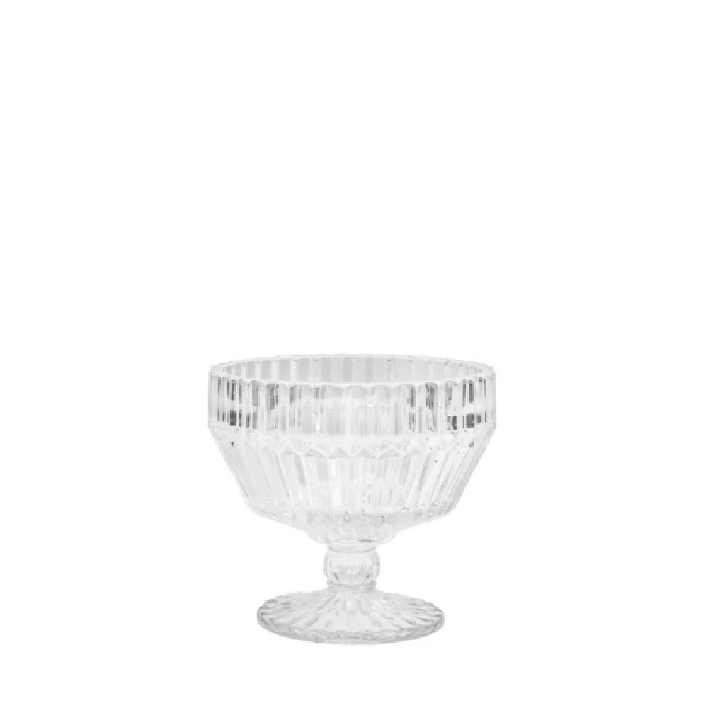 Fortessa ARCHIE.CL.02 10 Oz Dessert Bowl Clear Glass - Footed Design