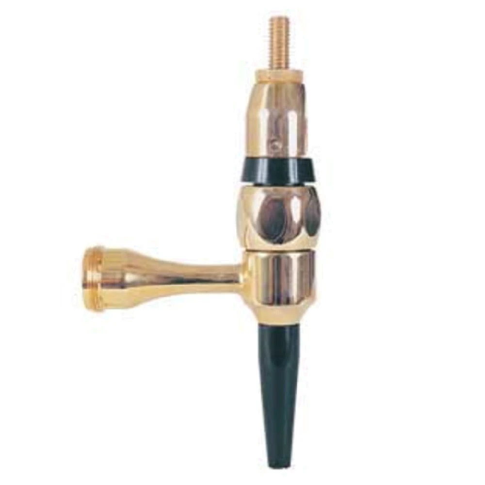 Micro Matic JESF-3 Draft Beer Faucet Brass Plated Stainless Steel Body