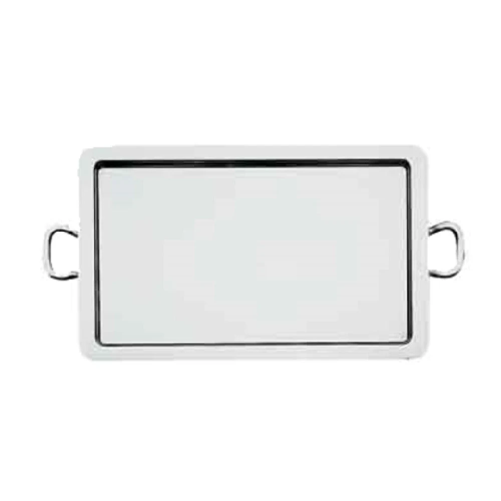 BauscherHepp 06.8440.6040 20 Inch Rectangular Handled Serving Tray Stainless Steel