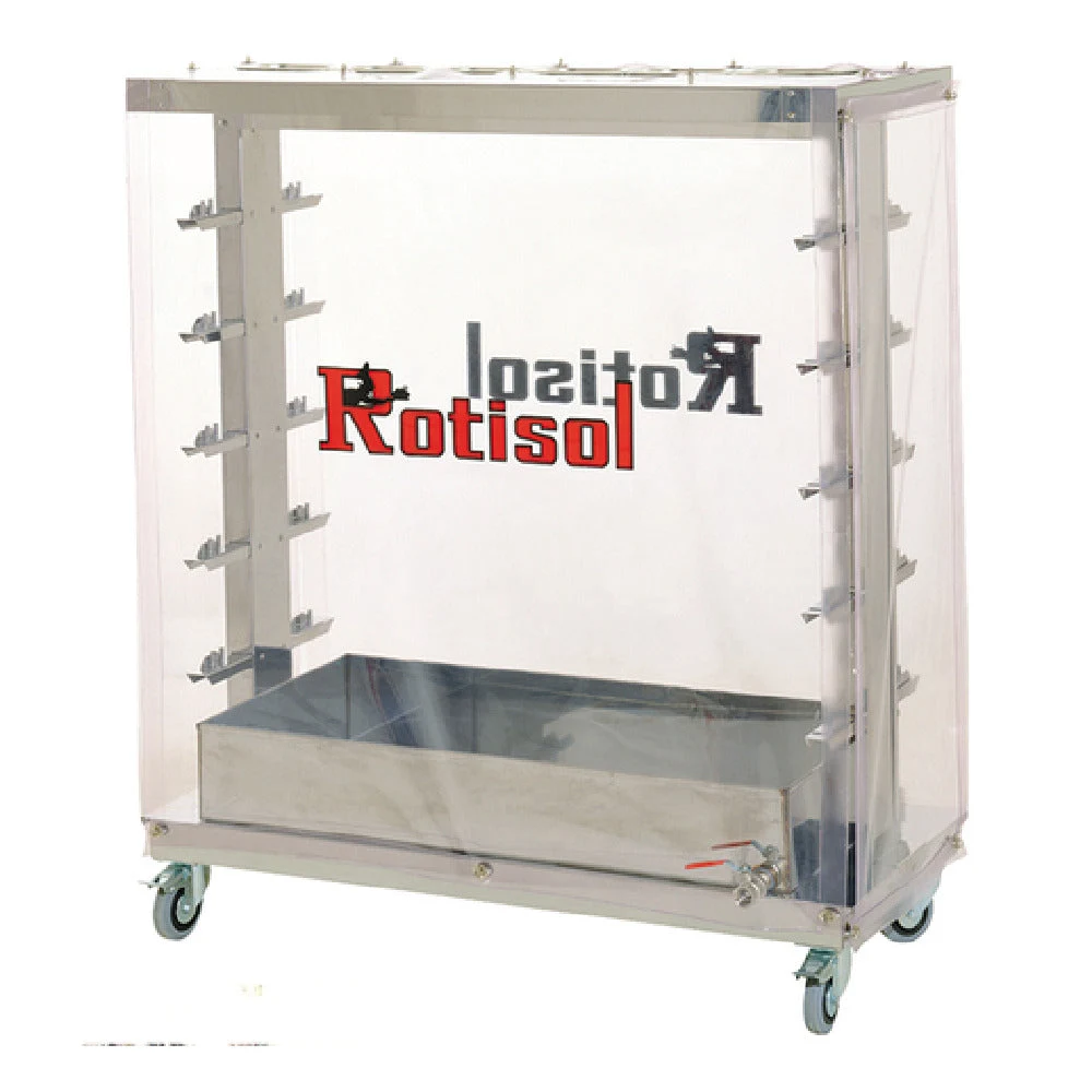 Rotisol BACHE10 975 Cover Soft Plastic for 10 Spit Rack with Hygienic Design